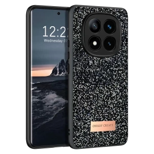 Hubrendy SH Onegif Xiaomi Redmi Note 14 Pro 4g Bright Simli Kapak - Siyah