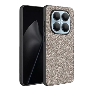 Hubrendy SH Onegif Xiaomi Redmi Note 15 4g Bright Simli Kapak - Gümüş