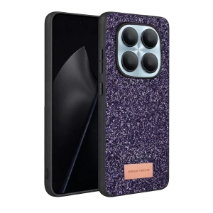 Hubrendy SH Onegif Xiaomi Redmi Note 15 Pro 5g Bright Simli Kapak - Derin Mor