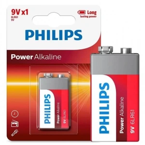 Hubrendy SH Philips 6lr61-p1b 9 Volt Power Alkalin Pil (tekli)