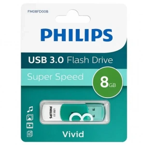 Hubrendy SH Philips Fm08fd00b Vivid 8gb Usb 3.0 Super Speed Flash Bellek