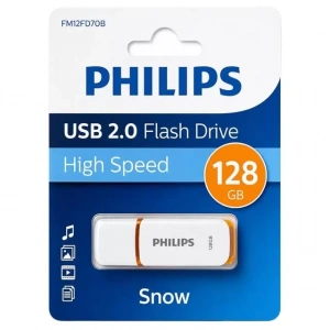 Hubrendy SH Philips Fm12fd70b Snow 128gb Usb 2.0 High Speed Flash Bellek