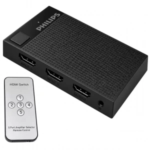 Hubrendy SH Philips Swv9023d/93 5-giriş 1-çıkış 4k Hdmı Switch (seçici)