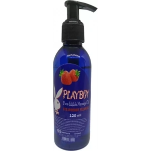 Hubrendy SH Playboy Çilek Aromalı Natural Personal Masaj Yağı120 Ml