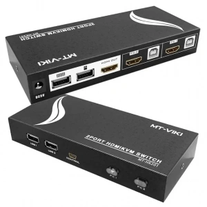 Hubrendy SH Powermaster 2 Port Hdmı Kwm Switch