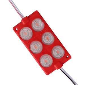 Hubrendy SH Powermaster 24 Volt 3 Watt Kırmızı 3030 Cob Modül Led 75*40