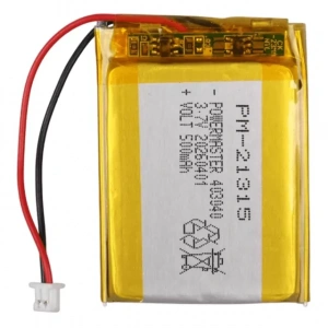 Hubrendy SH Powermaster 403040 3.7 Volt 450 Mah Lityum Polimer Pil
