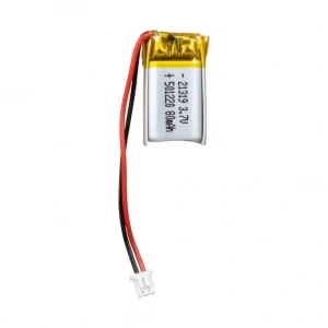 Hubrendy SH Powermaster 501220 3.7 Volt 80 Mah Lityum Polimer Pil