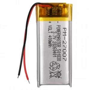 Hubrendy SH Powermaster 501838 3.7 Volt 400 Mah Lityum Polimer Pil