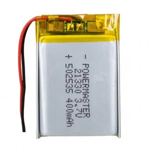 Hubrendy SH Powermaster 502535 3.7 Volt 400 Mah Lityum Polimer Pil