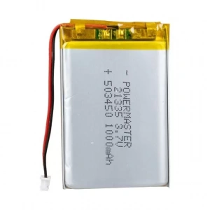 Hubrendy SH Powermaster 503450 3.7 Volt 1000 Mah Lityum Polimer Pil