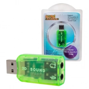 Hubrendy SH Powermaster 5.1 Channel Usb 2.0 Ses Kartı