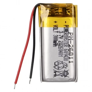 Hubrendy SH Powermaster 601430 3.7 Volt 300 Mah Lityum Polimer Pil