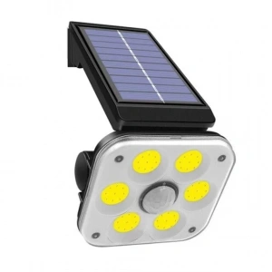 Hubrendy SH Powermaster Lf-1750a 54 Cob Ledli 3 Modlu Sensörlü Solar Duvar Lambası