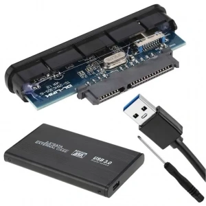 Hubrendy SH Powermaster Pm-2461 2.5 Usb-a 3.0 Harici Sata Harddisk Kutusu Alüminyum