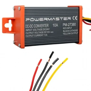 Hubrendy SH Powermaster Pm-27380 24v Dc 12v Dc 10 Amper Oto Konvertör