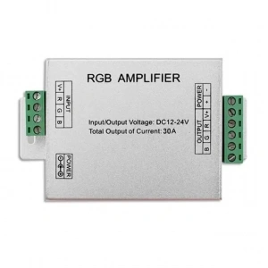 Hubrendy SH Powermaster Pm-4877 12 Volt - 24 Volt 30 Amper Rgb Şerit Led Amplifier (repeater)