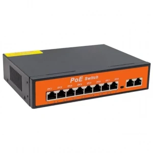 Hubrendy SH Powermaster Poe8+2 96w 10/100 Mbps Poe Ethernet Switch