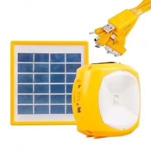 Hubrendy SH Powermaster Şarjlı Solar Aydınlatma Seti Tek Panelli