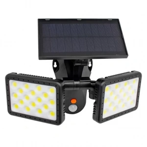 Hubrendy SH Powermaster Sensörlü 36 Cob Ledli Solar Aydınlatmalı Duvar Lambası W770b