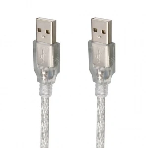 Hubrendy SH Powermaster Usb Erkek-erkek Şeffaf Kablo 5 Metre