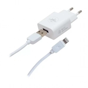 Hubrendy SH Powerway X-907 5 Volt 2000 Ma Hızlı Şarj Başlık Adaptörü - İphone Kablo