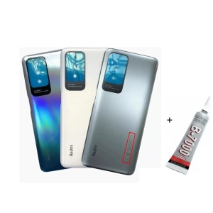 Hubrendy SH Redmi Note 10 Arka Batarya Pil Kapağı Deniz Mavis