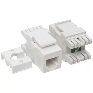 Hubrendy SH Rj 45 Cat3 Şase 180 Derece Keystone Jack