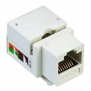 Hubrendy SH Rj45 Şase Utp Cat6 8p8c 90° Keystone Jack