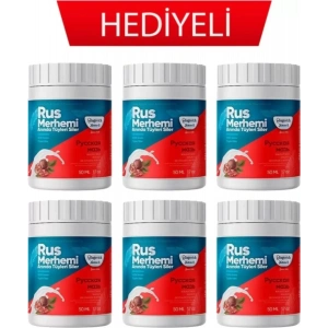 Hubrendy SH Rus Merhemi 6 Adet Orjinal Bandrollü