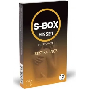 Hubrendy SH S-box Ekstra Ince Prezervatif 12li
