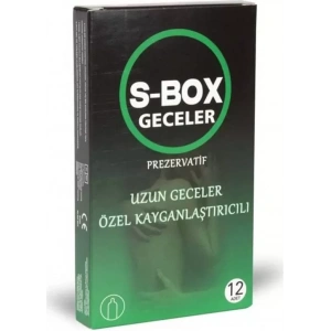 Hubrendy SH S-box Özel Prezervatif 12li