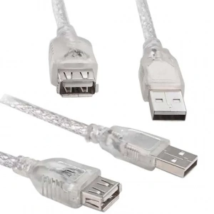 Hubrendy SH S-link Usb 2.0 Şeffaf 10 Metre Usb Uzatma Kablosu
