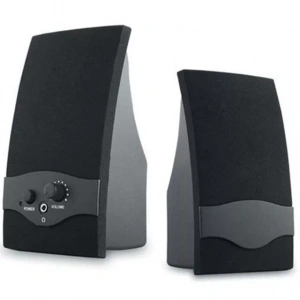 Hubrendy SH Snopy Sn-84 1+1 Siyah Usb Hoparlör - Speaker  (2*2 Watt - 4 Ohm)