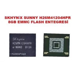 Hubrendy SH Sunny H26m41204hpr 8gb Emmc Flash Entegresi
