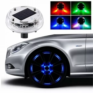 Hubrendy SH Sunup Led Işıklı Araba Tekerlek Göbek Kapağı