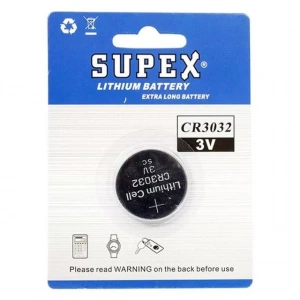 Hubrendy SH Supex Cr3032 3 Volt Lityum Pil Tekli