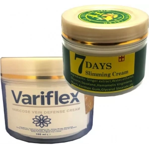Hubrendy SH Variflex Varislerinize Krem 100 Ml + 7days Slimingcream