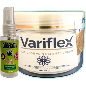 Hubrendy SH Varisil Variflex 100 Ml Bacak Kremi+ 30 Ml Çörek Otu Yağı