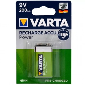 Hubrendy SH Varta 9 Volt 200 Ma Şarjlı Pil