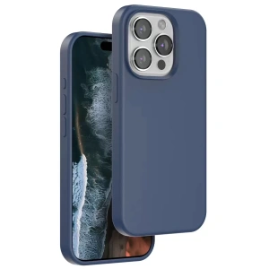 Hubrendy SH Venco Apple İphone 15 Pro Max Home Magsafe Kapak - Lacivert