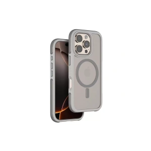 Hubrendy SH Venco Apple İphone 16 Pro Max Orbit Magsafe Kapak - Titan Gri