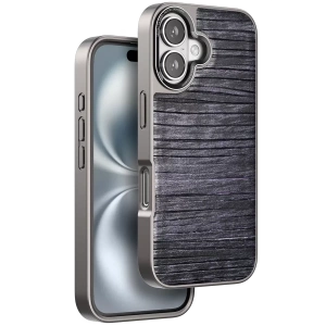 Hubrendy SH Venco Apple İphone 16 Wave Kapak - Derin Mor