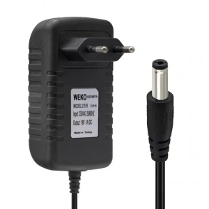 Hubrendy SH Weko 18 Volt 1 Amper Priz Tip 5.5x2.5 Uç Adaptör