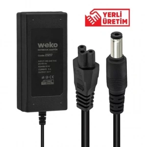 Hubrendy SH Weko 24 Volt 3 Amper 70 Watt Notebook Yerli Üretim Adaptör (5.5*2.5 Uçlu)