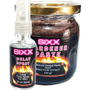 Hubrendy Bez Sixx Anl Relaxer Gel 60 ml Herbal Paste Doğal Macun 240 gr