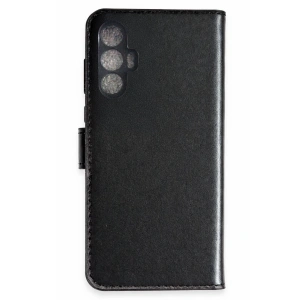 Hubrendy Bez Tecno Spark 8 Pro Trend S Plus Kapaklı Kılıf - Siyah