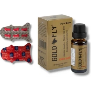 Hubrendy Bez Süper Caas Gold Fly 20 ml Kadınlara Özel Damla Seti