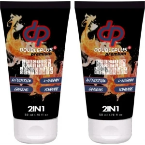 Hubrendy Bez Süper Doupleplus Erkekler Premium Masaj ve Bakım Jeli 50 ml x 2 Adet