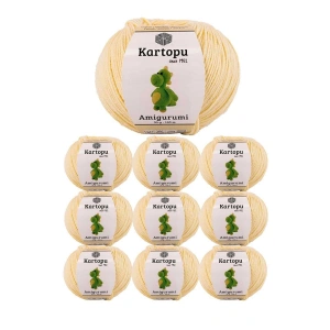 Hubrendy Tedarik 10 Adet Amigurumi El Örgü İpi 50gr 331